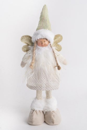 TEXT.ENGEL STAAND GOUD.12*9*36