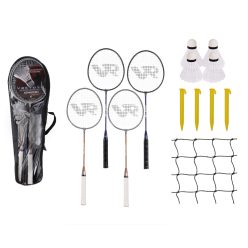 TENNISSET/4RACKET+2BAL+NET