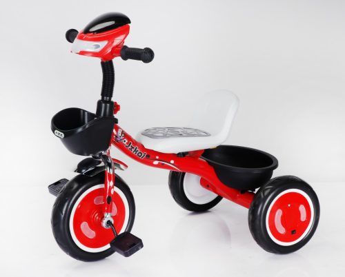 DRIEWIELER+MANDJE        ROOD
