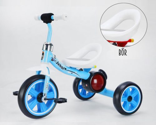 DRIEWIELER LEDEREN ZITJE BLAUW