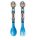 2 STUKS PP BESTEKSSET IN POLYBAG AVENGERS HERALDIC ARMY