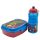 Wraaknemers plastic lunchbox + drinkfles set