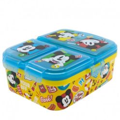   XL Multi-compartment Rectangular Sandwich Box Disney Mickey Mouse