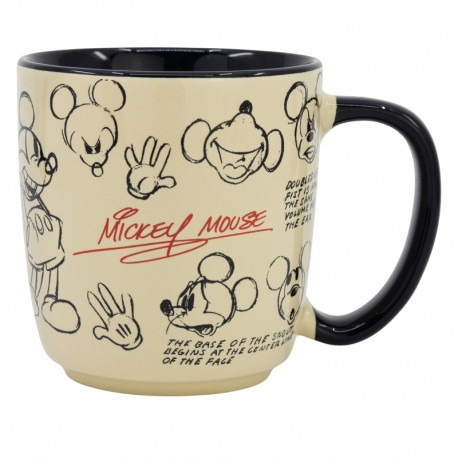 MICKEY MOUSE microwaveable premium ceramic mug in gift box - 380 ML