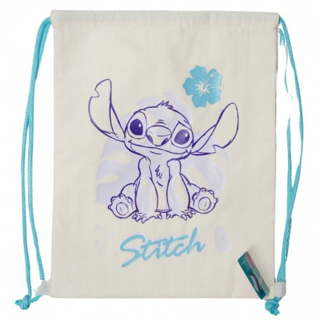 Geïsoleerde Premium Geborduurde Koordtas - STITCH