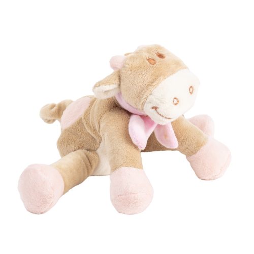 KOEIEN+ROZE SJAAL 14CM