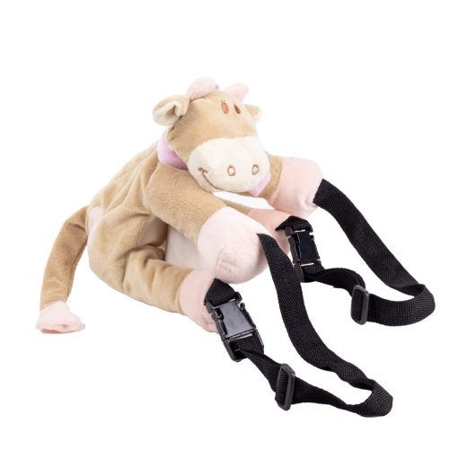 KOEIEN-TAS/ROZE SJAAL 25CM