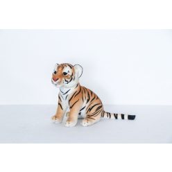 TIJGER ZITTEND BRUIN 30CM