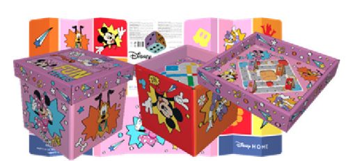 Minnie Mouse Opbergmand 20L (4-in-1 bordspel, opbergdoos, zonnescherm, stoel)