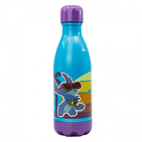PLASTIC FLES 560 ML STITCH