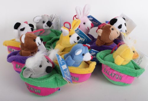 DIERENBOOTJE OPGEH. 12STUKS 8CM