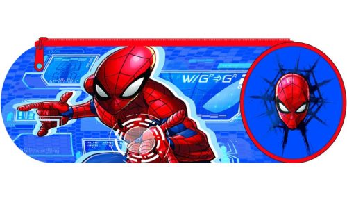 Spiderman cilindervormige pennenzak 21x8x8cm