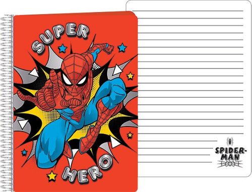 Spider-Man A5 spiraalvormig notitieboekje 14,5x21cm FSC