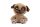 Grote ogen schattige pluche Hond 30cm hoog - Bruin
