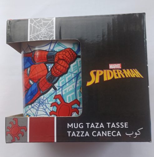 Keramische Ontbijtmok 450ml In Geschenkdoos Spider-Man