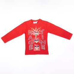   Angry Birds jongens lange mouwen T-shirt - katoenen T-shirt - rood_104