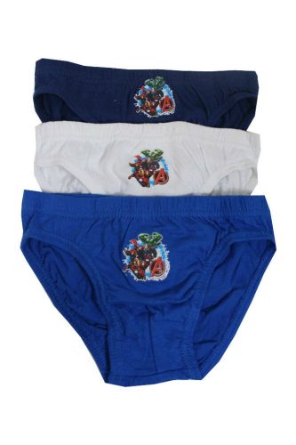 Katoenen jongensonderbroek - 3 stuks - Avengers - 110-116