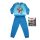 Lange dunne katoenen kinderpyjama - Avengers - met Iron Man print - Jersey - koningsblauw - 104