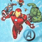Lange dunne katoenen kinderpyjama - Avengers - met Iron Man print - Jersey - koningsblauw - 104