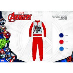   Winterse katoenen interlock kinderpyjama - Avengers - rood - 110