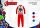 Winterse katoenen interlock kinderpyjama - Avengers - rood - 122