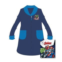 Kinderbadjas - coral - Avengers - 116 - donkerblauw