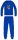 Wraak dikke winterse kinderpyjama - katoenen flanellen pyjama - middenblauw - 122