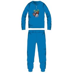   Wraak dikke winterse kinderpyjama - katoenen flanellen pyjama - lichtblauw - 110
