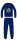 Wraak winterse katoenen kinderpyjama - interlock pyjama - donkerblauw - 104