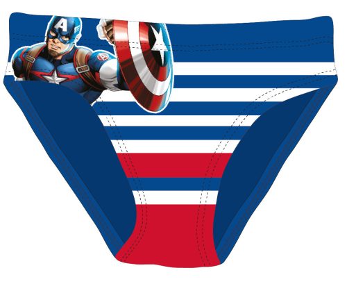 Wraakbad jongens zwembroek - middenblauw - 104