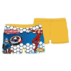 Wraakzuchtige jongens zwemboxer - geel - 128