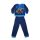 Winterse fleece kinderpyjama - Avengers - donkerblauw - 98