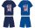 Avengers katoenen zomeroutfit - T-shirt en korte broek set - middenblauw - 104