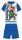 Avengers zomerse korte mouwen kinderpyjama - katoenen jersey pyjama - middenblauw - 110