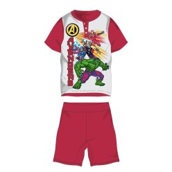   Avengers zomerse korte mouwen kinderpyjama - katoenen jersey pyjama - rood - 110