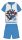 Avengers zomerse korte mouwen kinderpyjama - katoenen jersey pyjama - lichtblauw - 104