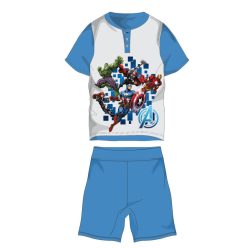  Avengers zomerse korte mouwen kinderpyjama - katoenen jersey pyjama - lichtblauw - 116