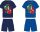 Avengers katoenen zomeroutfit - T-shirt en korte broek set - middenblauw - 104