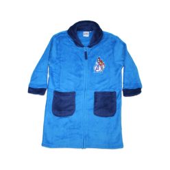   Kinderbadjas met capuchon - Coral - Avengers - middenblauw - 116