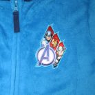Kinderbadjas met capuchon - Coral - Avengers - middenblauw - 128
