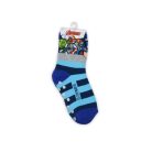 Anti-slip kinderen enkel sokken - Avengers - pluche - grijs-blauw - 27-30
