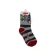 Antislip kinderbeenwarmers - Avengers - volledig pluche - grijs-rood - 27-30