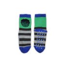 Antislip kinderbeenwarmers - Avengers - volledig pluche - groen-grijs - 23-26