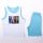 Avengers jongens katoenen zomeroutfit - T-shirt en korte broek set - turquoise - 110