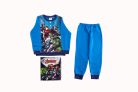 Flanellen kinderpyjama - Avengers - middenblauw - 122