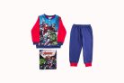 Flanellen kinderpyjama - Avengers - donkerblauw-rood - 122