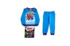 Dikke katoenen kinderpyjama - Avengers - middelblauw - 98