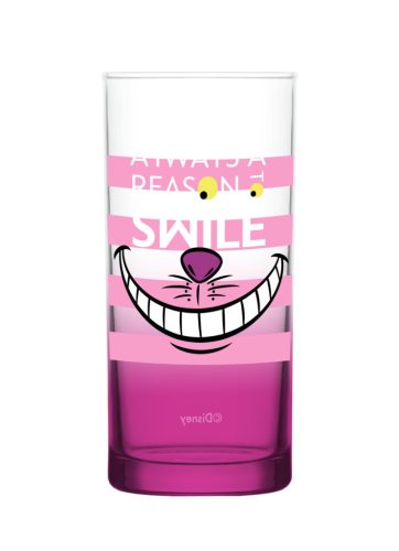 Alice in Wonderland premium glazen beker - 290ml