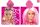 Barbie 100% katoenen poncho - 55x110 cm