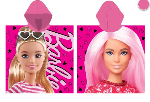 Barbie 100% katoenen poncho - 55x110 cm
